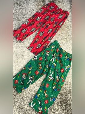 5 for $25🔥Disney‎ Toy Story Set of 2 Pajama Pants Kids 4T